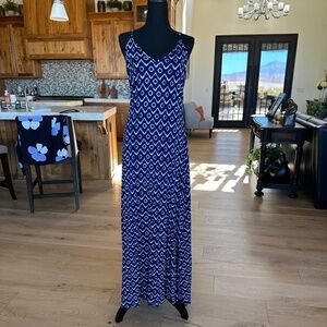 LOFT Spaghetti Strap Maxi Dress
